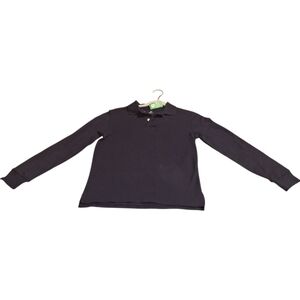 NWT Gap Boys  School Long sleeve navy uniform shirts  gray Size XL